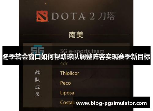 冬季转会窗口如何帮助球队调整阵容实现赛季新目标