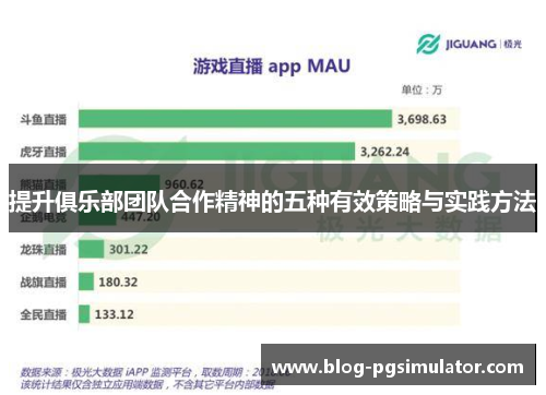 提升俱乐部团队合作精神的五种有效策略与实践方法